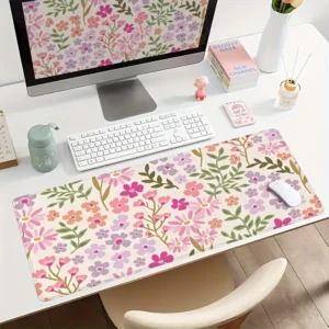 Floral Daisy Mouse Pad